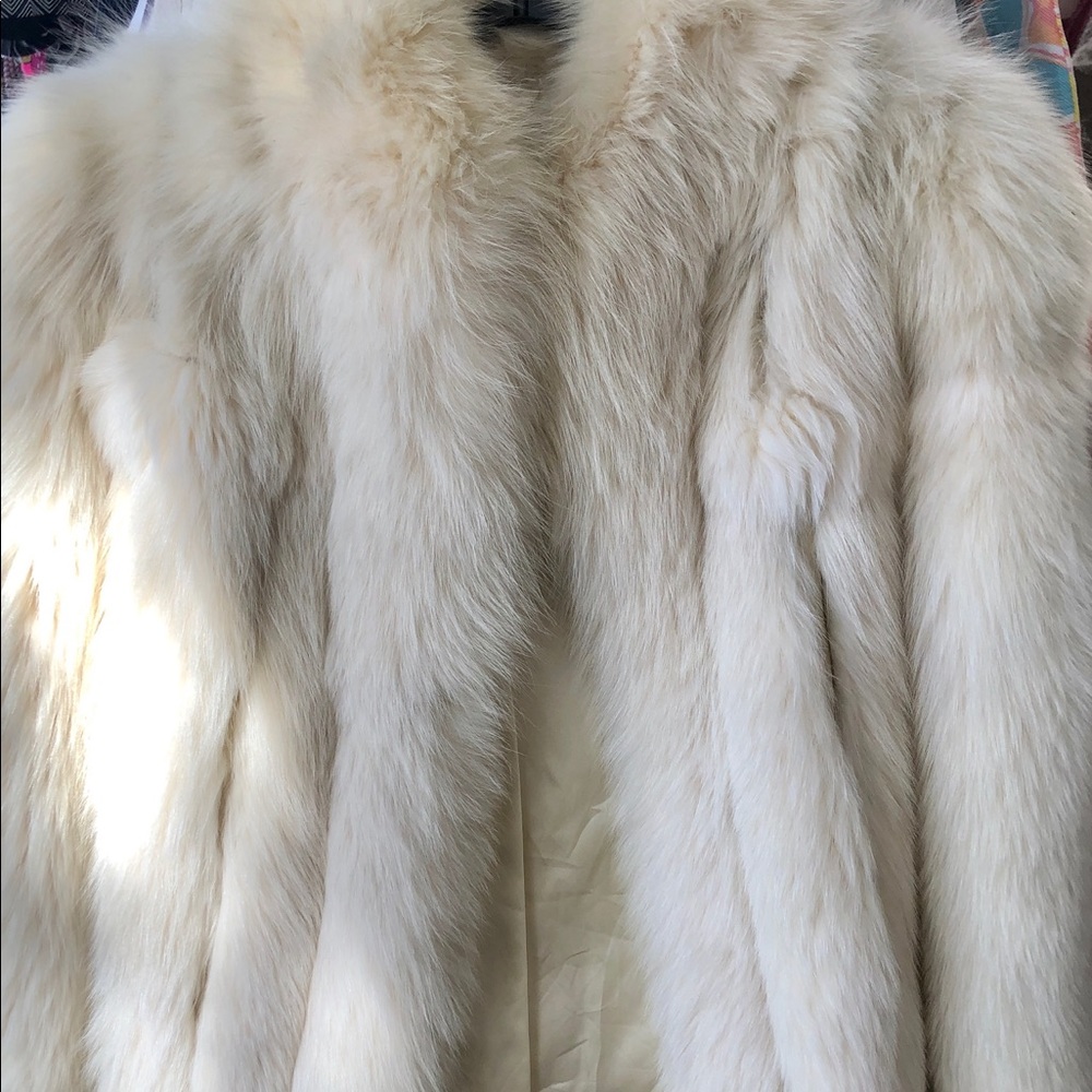 Authentic Fox Fur Coat